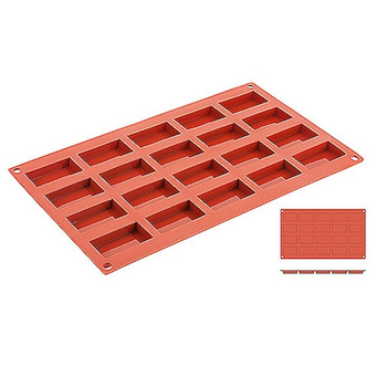 Forma de copt din silicon Cuburi 4,9x2,6 cm | CONTACTO 6647/049