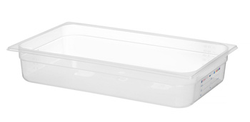 Recipient GN 1/1 ad. 10 cm din polipropilenă HACCP | HENDI 880074