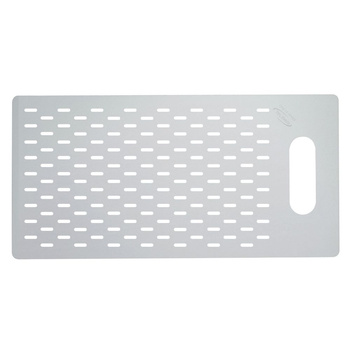 Tavă perforată pentru pizza 25x50 cm | GI.METAL AM-2550AF