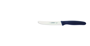 Cuțit universal cu margine zimțată - 11 cm, albastru închis | GIESSER MESSER 8365 wsp 11 fw