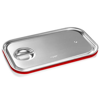 Capac cu garnitură pentru GN 1/1 din oțel inoxidabil | FORGAST FG04111