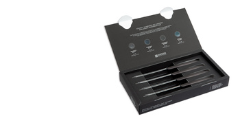 Set de cuțite - 11 cm, 4 piese | GIESSER MESSER 8365 wsp 11-4 mm