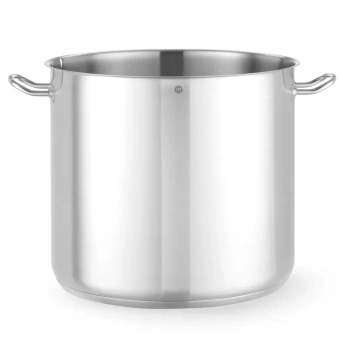 Oală înaltă din oțel inoxidabil fără capac, Kitchen Line, 45 l, diametru 40 cm, înălțime 36 cm | HENDI 837122