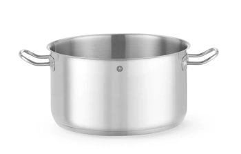 Oală din oțel inoxidabil medie Kitchen Line, vol. 9,5 l, diametru 25 cm, înălțime 15,5 cm | HENDI 837733