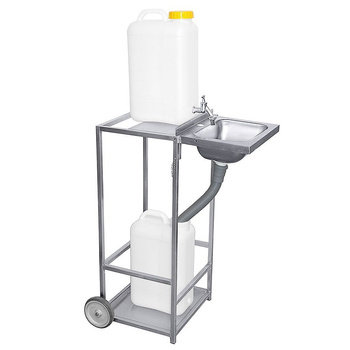 Chiuvetă mobilă pentru spălarea mâinilor 45x36x85 cm | CONTACTO 4007/850