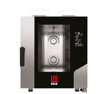 Aparat de gătit combinat pe gaz Millenial Black Mask Gastro 7xGN 1/1 | TECNOEKA MKF711GBM