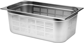 Recipient GN 1/1 adâncime 20 cm din oțel inoxidabil perforat | YATO YG-00345