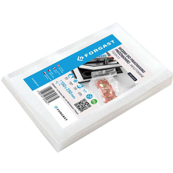 Pungi pentru ambalare în vid gofrate 25x15 cm - 100 buc. | FORGAST FG03412