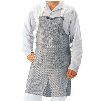 Șorț de bucătărie din oțel inoxidabil, lățime 60 cm, lungime 85 cm | CONTACTO 6556/055