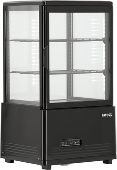 Vitrină frigorifică 59 l negru | YATO YG-05050