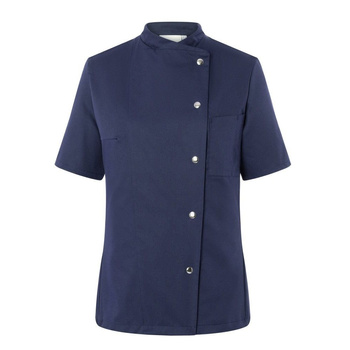 Bluză de bucătar pentru femei Greta albastru marin | KARLOWSKY JF 4-10