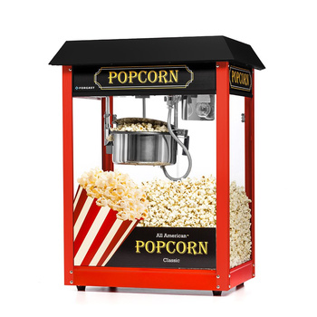 Mașină de popcorn cu capac negru | FORGAST FG09303