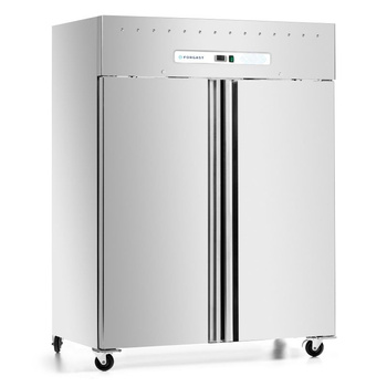 Dulap frigorific cu 2 uși GN 2/1, 1476 l, din oțel inoxidabil | FORGAST FG07014
