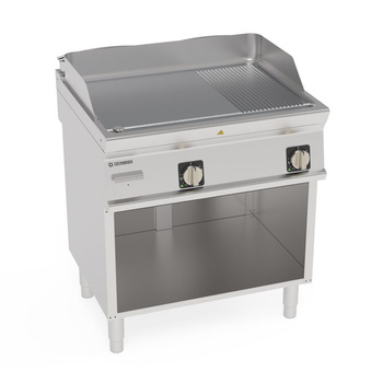 Placă netedă cromată pentru grătar 400V Tecno74 | TECNOINOX 716233