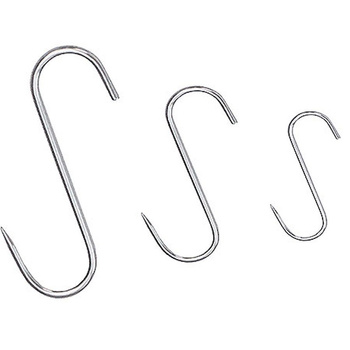 Cârlige pentru măcelărie, oțel inoxidabil 180mm | CONTACTO 485/180