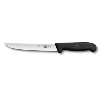 Cuțit de bucătărie pentru carne FIBROX lungime lamă 18 cm | VICTORINOX 5.2803.18
