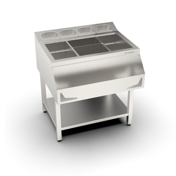 Stație de cocktail 4x GN 1/9 | FORGAST FG15415