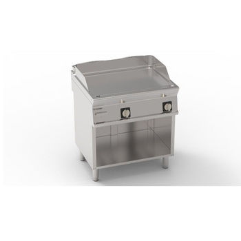 Placă de grătar netedă 400V Tecno74 | TECNOINOX 716221