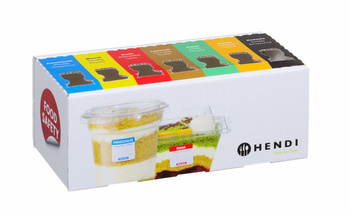 Set etichete Food Safety cu distribuitor | HENDI 850305