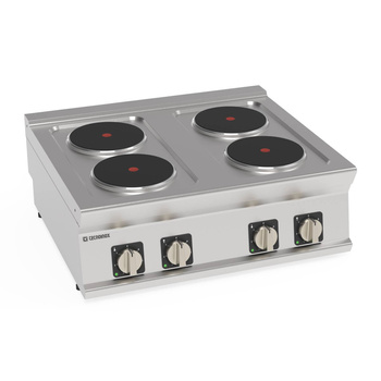 Aragaz electric, 4 plite reglabile dia. 22 cm | TECNOINOX 716003