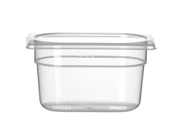 Recipient GN 1/9 ad. 10 cm Profi Line din polipropilenă | HENDI 880524