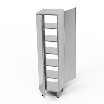 Dulap de trecere din oțel inoxidabil 60x60x180 cm | FORGAST