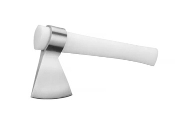 Topor de măcelărie cu mâner alb, lungime 25 cm | HENDI 843383