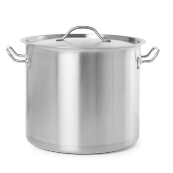 Oală înaltă din oțel inoxidabil - capacitate 37 l BUDGET | HENDI 834404