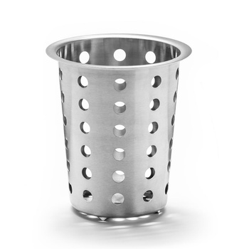 Insert, pahar pentru tacâmuri din oțel inoxidabil 10x13 cm | FORGAST