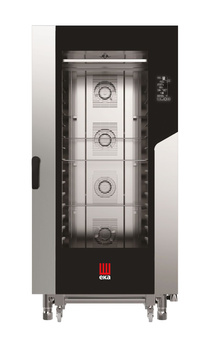 Mască neagră Millenial Bakery cuptor electric cu abur combinat 16x600x400 | TECNOEKA MKF1664BM