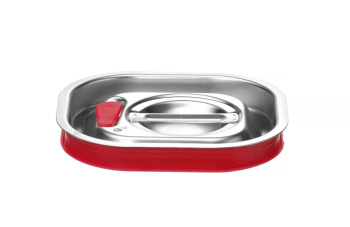 Capac pentru recipiente GN 1/6 cu garnitură din silicon | HENDI 807651