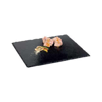 Placă pentru prezentarea preparatelor din ardezie SLATE GN 1/2 | APS 991