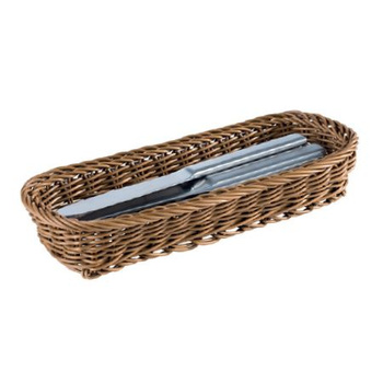 Coș pentru tacâmuri maro | APS 40010