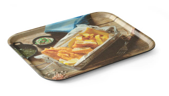 Tavă Tasty fish & chips | HENDI 508022