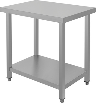 Masă de lucru centrală cu șuruburi cu raft 80x50x85 cm | YATO YG-08990