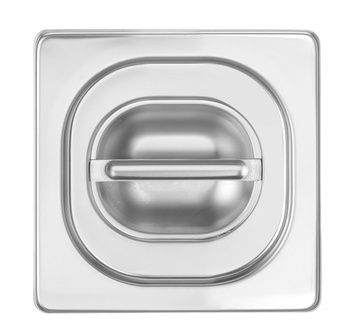 Capac GN 1/6 cu garnitură din silicon | HENDI 802656