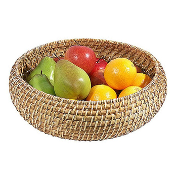 Coș pentru fructe din bambus rotund diametru 34,5 cm | CONTACTO 4861/345