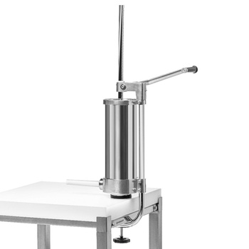 Mașină de umplut cârnați montabilă pe blat, 3 l, verticală, oțel inoxidabil | FORGAST FG10613