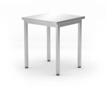 Masă de lucru centrală, 60x60x85 cm | HENDI 817056