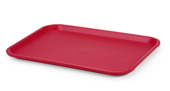 Tavă din polipropilenă roșie 30,5x41,5 cm | HENDI 878910