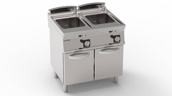 Cuptor pentru paste pe gaz 2 X 24 l GN 2/3 20 kW | TECNOINOX 713057