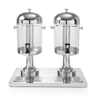 Distribuitor de suc dublu 2x8 l | HENDI 425411