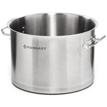 Oală medie din oțel inoxidabil, 63 l, diametru 50 cm | FORGAST FG02450