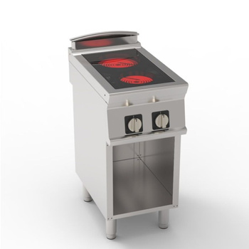 Aragaz ceramic cu 2 arzătoare | TECNOINOX 716017