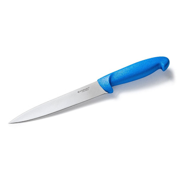 Cuțit de bucătărie HACCP albastru, lungime 18 cm | FORGAST FG01844