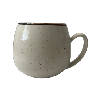 Cană Oskar Still Rustick crem 0,4 l | KERA CERAMIKA 1.34.RUSTIC CREM