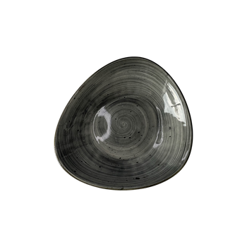 Farfurie adâncă Delta Rustic gri 24 cm | KERA CERAMIKA 15.6.RUSTIC GRI