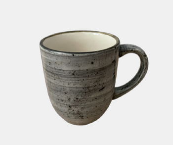 Cană Bell Still Rustick gri 0,3 l | KERA CERAMIKA 1.6.RUSTIC GRI