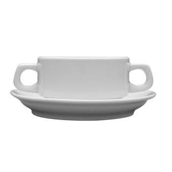 Bol de supă cu toarte Lubiana Kaszub/Hel - 320 ml | LUBIANA 0617