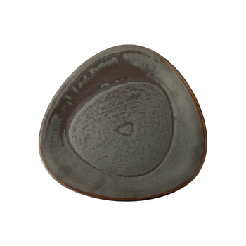 Farfurie întinsă Delta Cristall hematit 26 cm | KERA CERAMIKA 15.3.HEMATIT